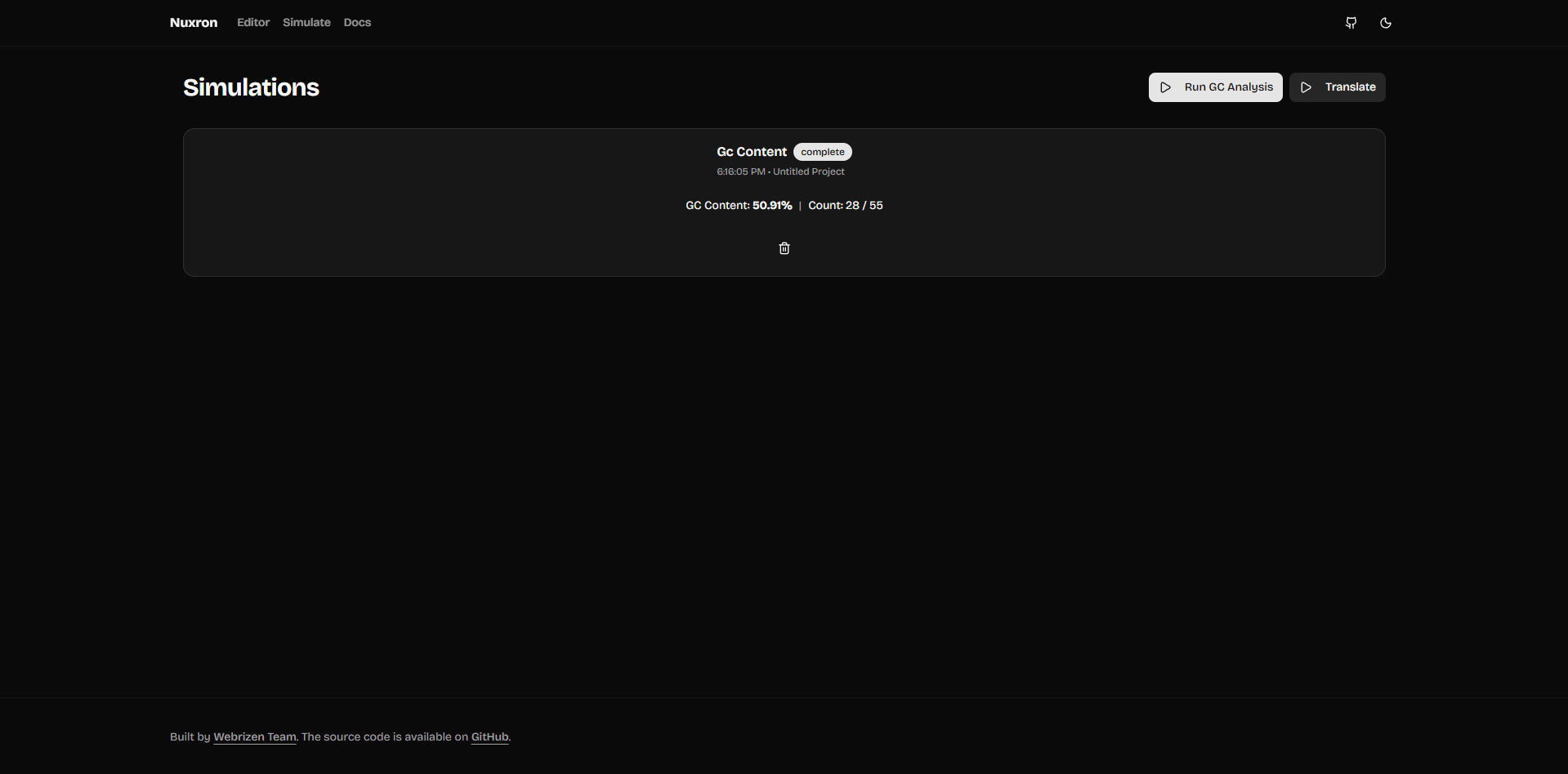 Nuxron - Screenshot 4 showing product features and functionality