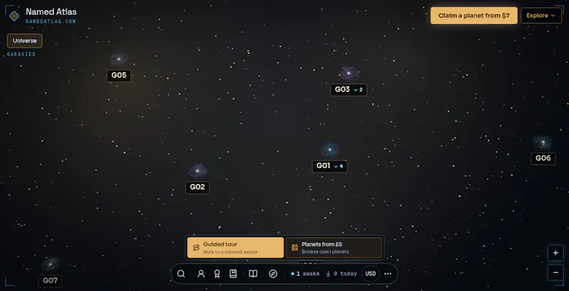Named Atlas screenshot 3