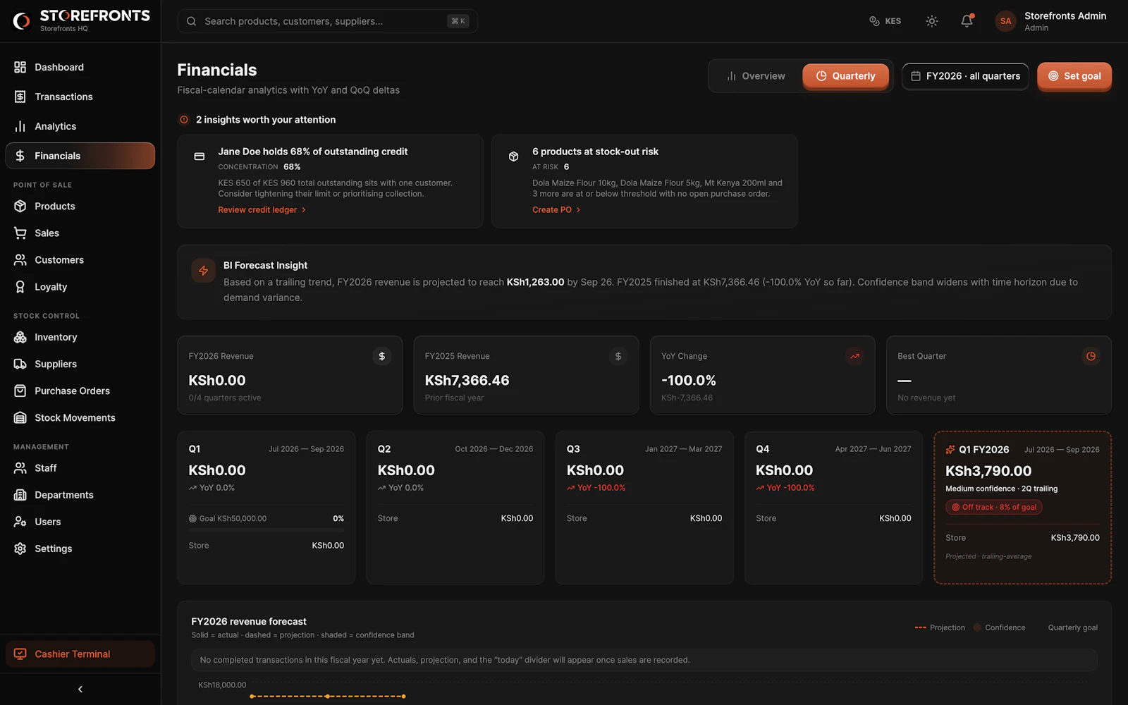 Storefronts POS screenshot 4