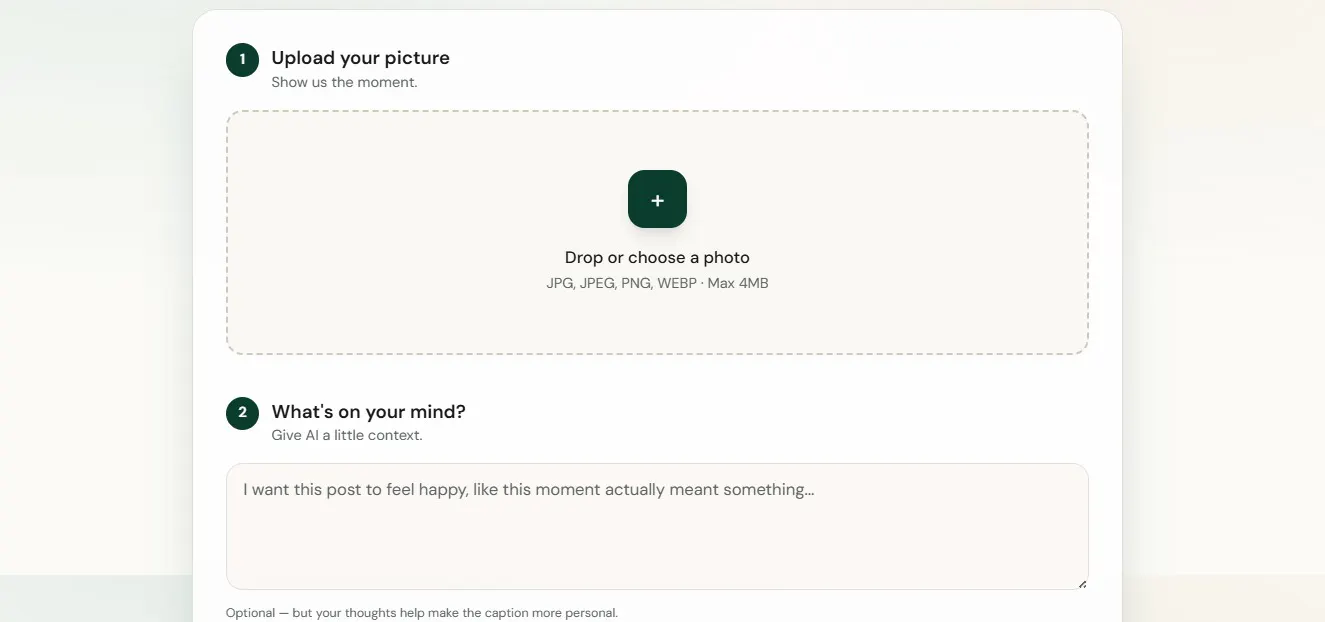 Rizz Your Moment Your Vibe Your Caption. gallery image