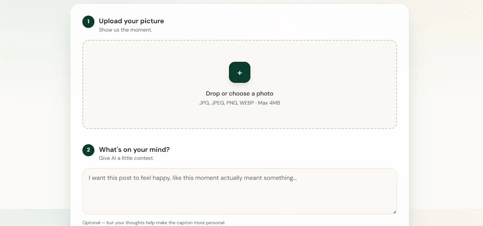 Rizz Your Moment Your Vibe Your Caption. screenshot 4