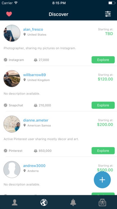 Bazaar - Social Media Advertising Platform gallery image