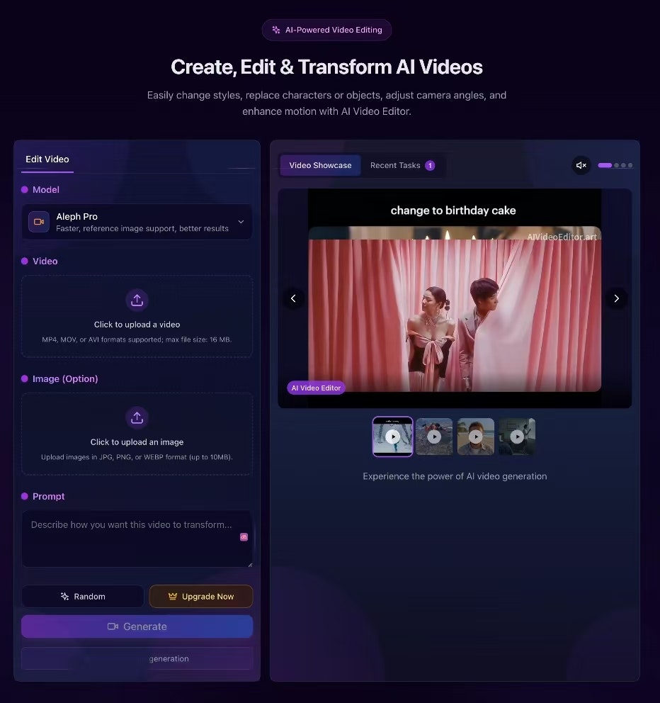 AI Video Editor gallery image