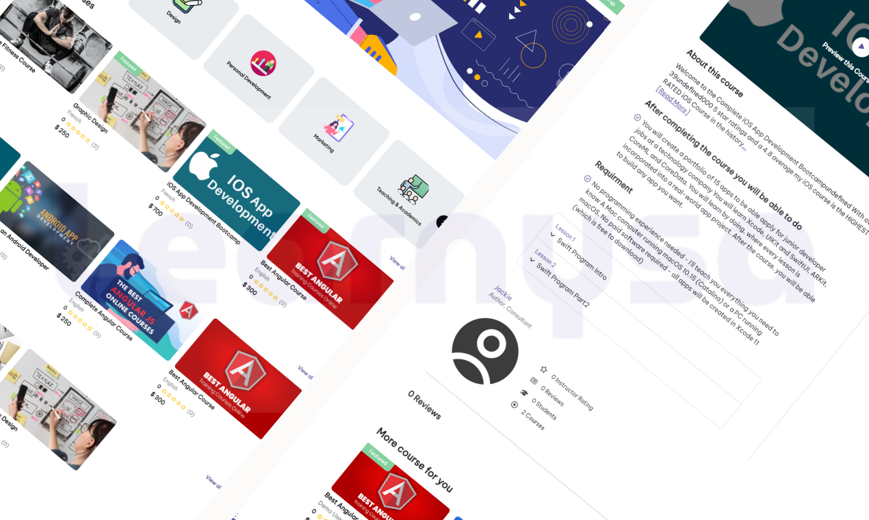 Learnysa - skrip klon udemy media 3