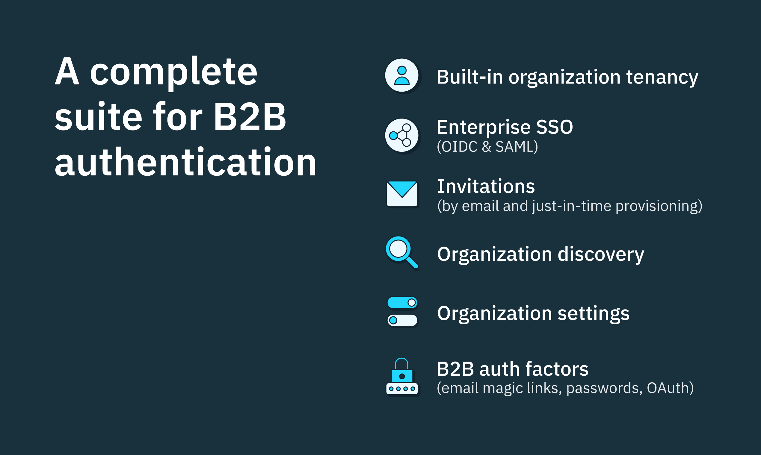 Autenticazione Stytch B2B - Costruisci l'autenticazione pronta per le aziende nella tua app B2B media 4