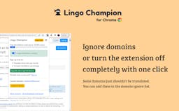 Lingo Champion - Chrome extension media 3