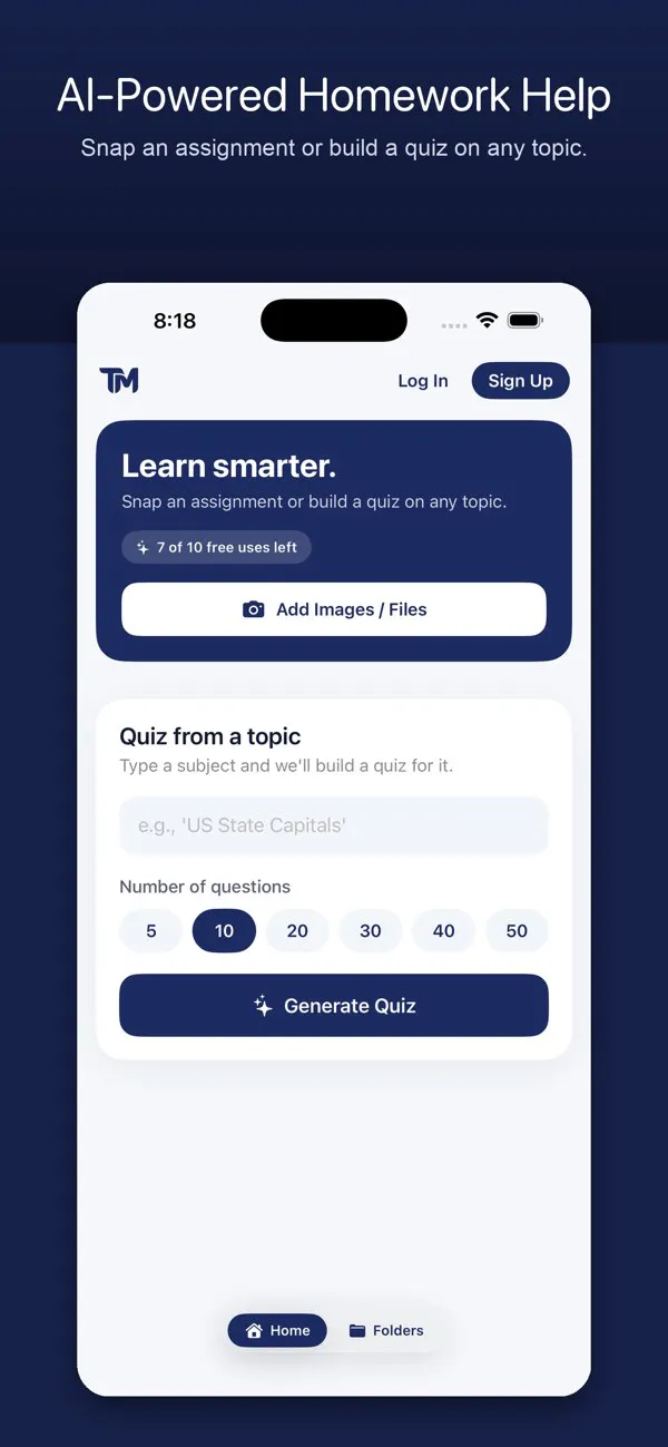 TutorMate: AI Homework Helper gallery image