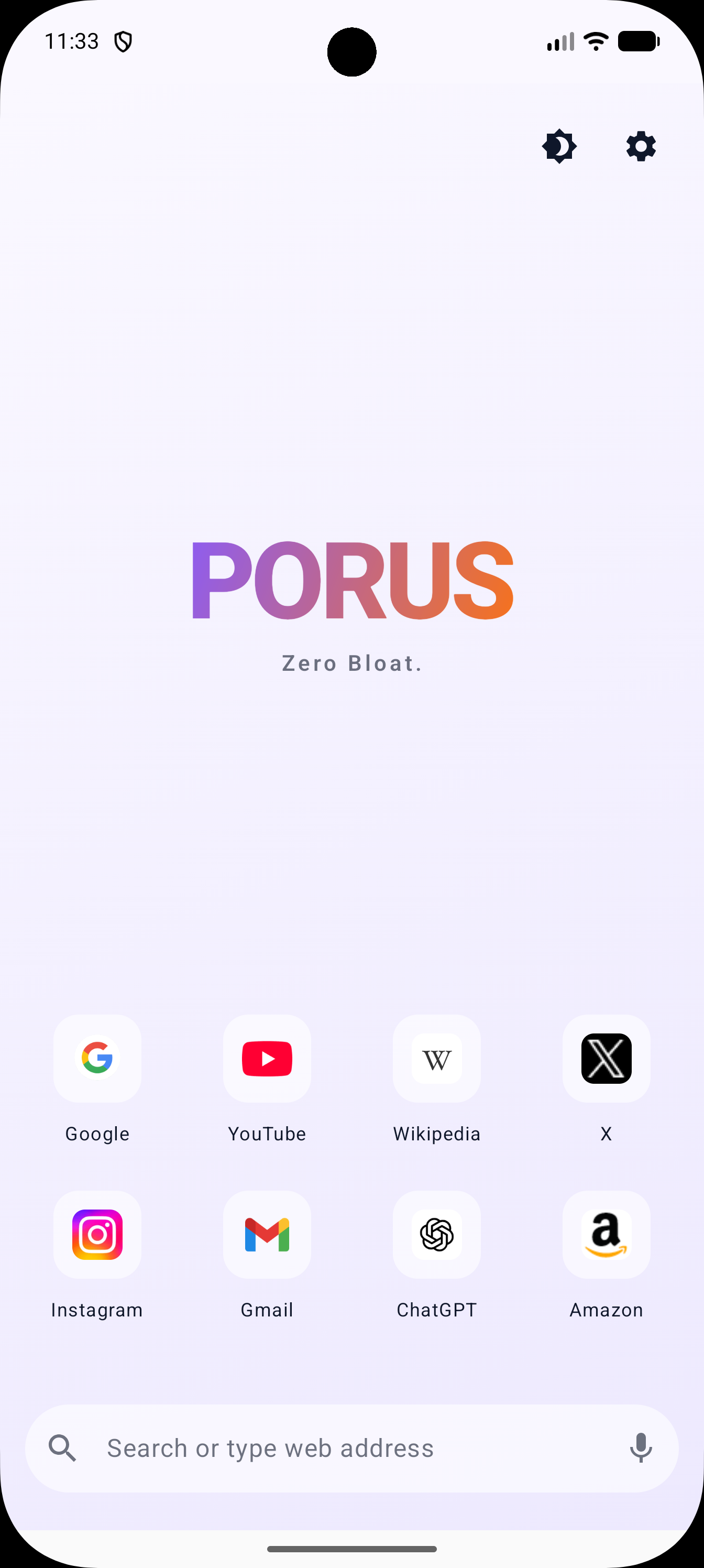Porus Browser gallery image