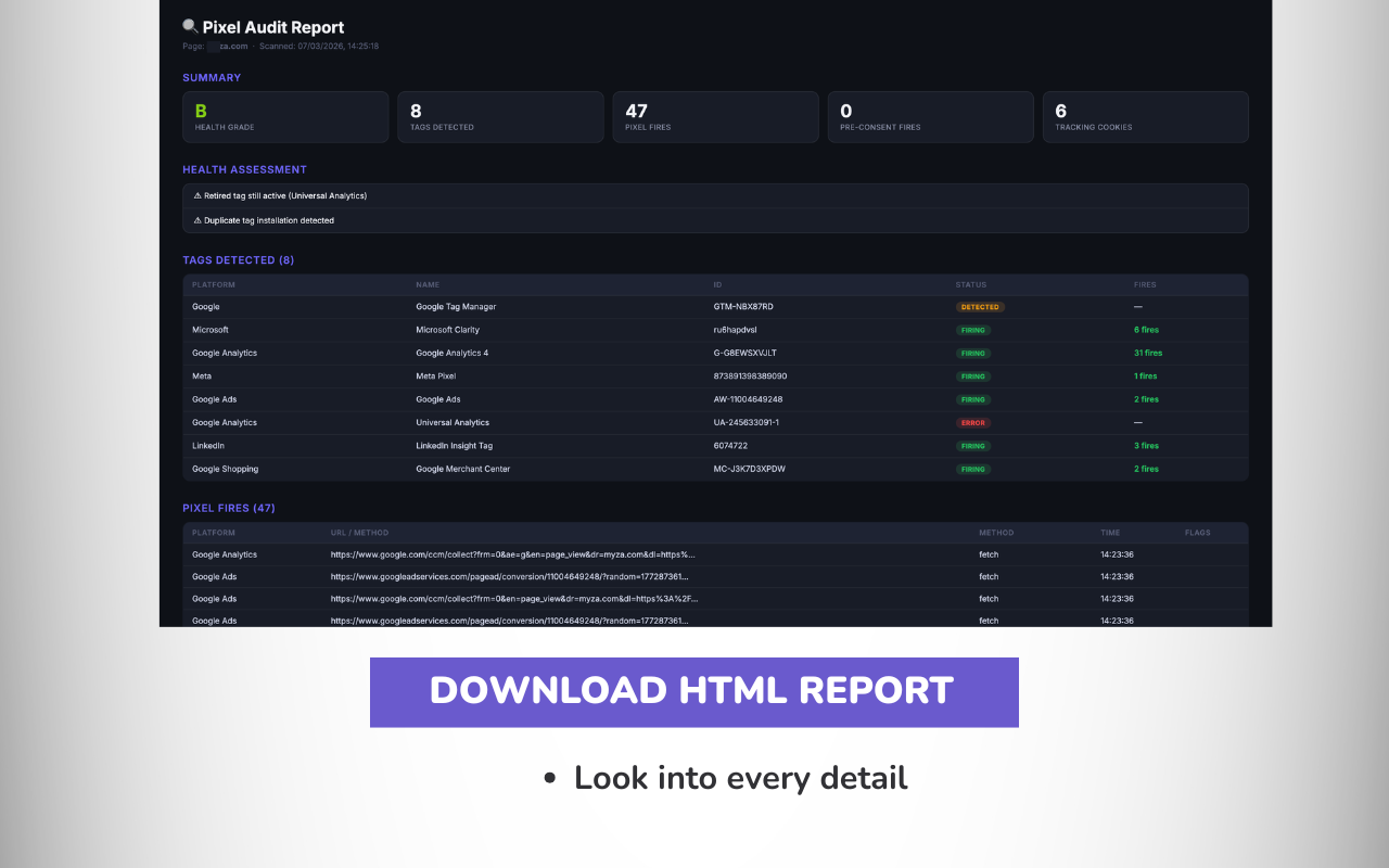 Pixel Auditor gallery image