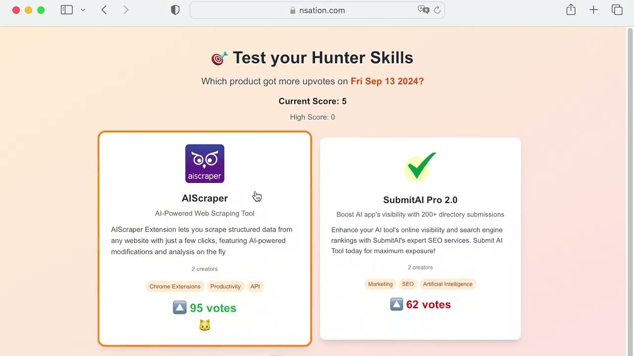 Test your "Hunter" Skills gallery image