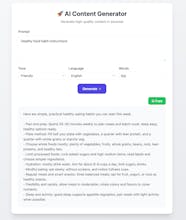 AI Content Generator gallery image