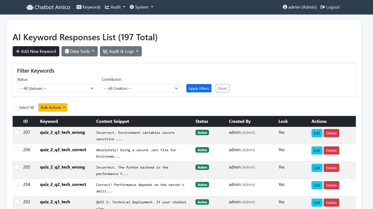 ChatbotAmico: HallucinationProof Chatbot gallery image