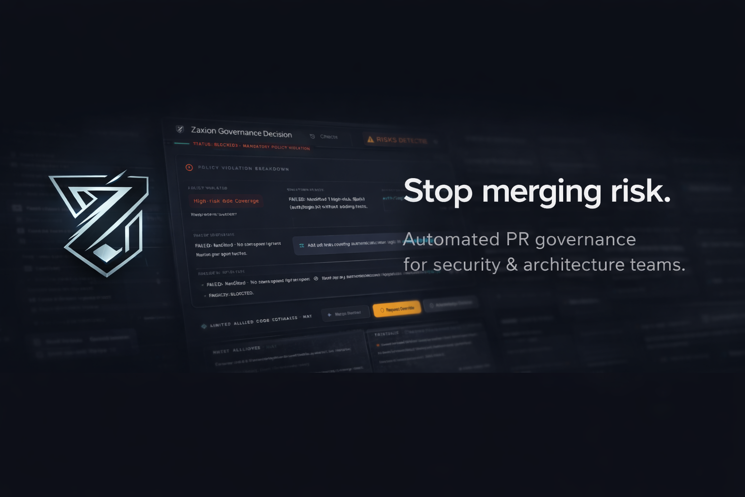 Zaxion - Main product screenshot demonstrating key features and user interface