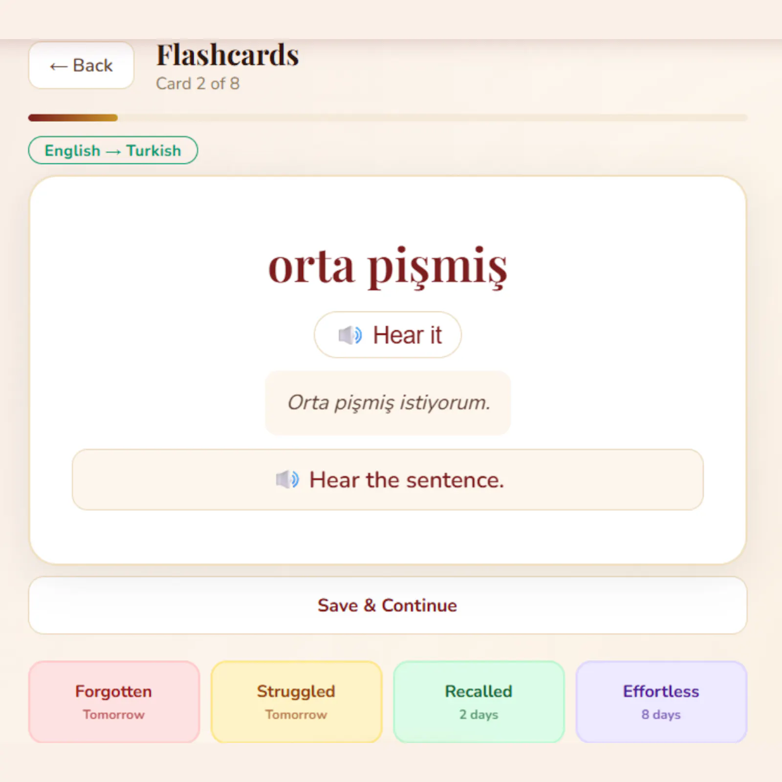 Speafy — Learn the way your brain wants. screenshot 5