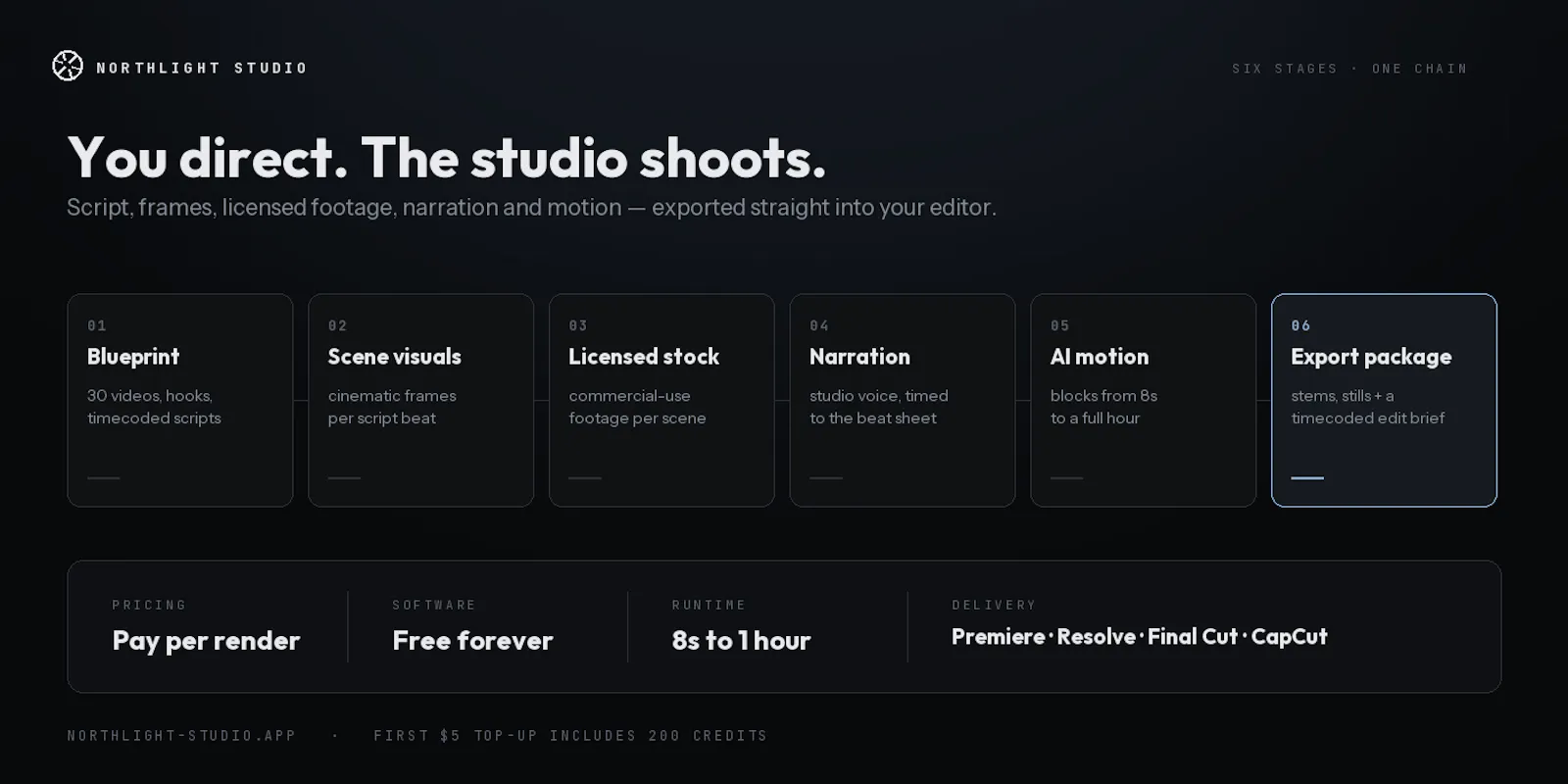 Northlight Studio screenshot 1