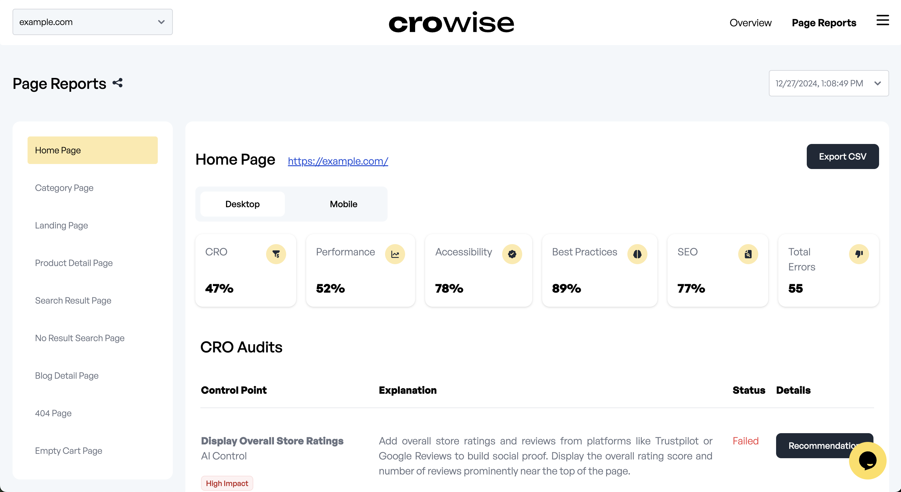 CROwise.ai - AI-аудиты CRO для сайтов электронной коммерции медиа 6