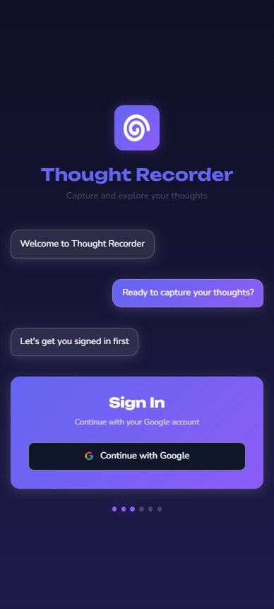 Thought Recorder media 1