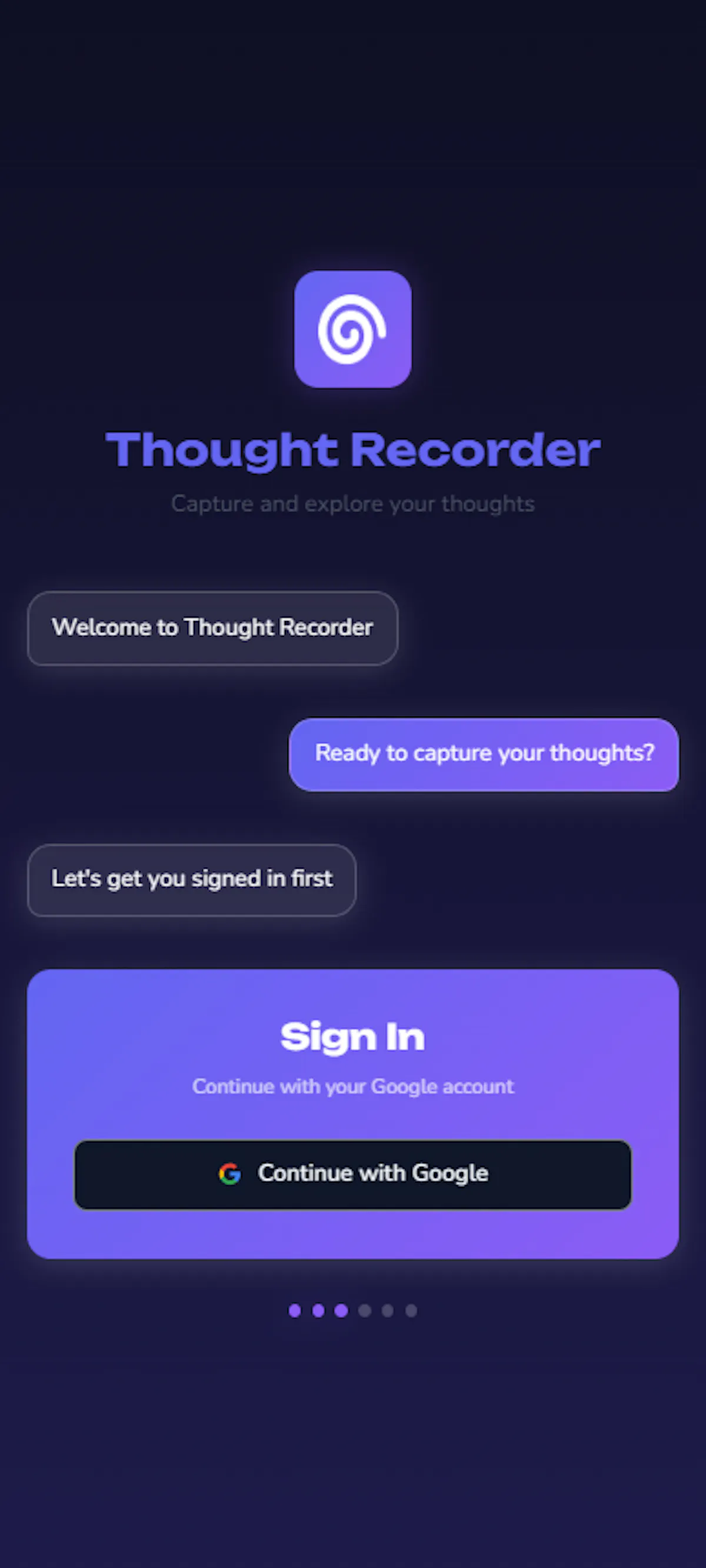 Thought Recorder
