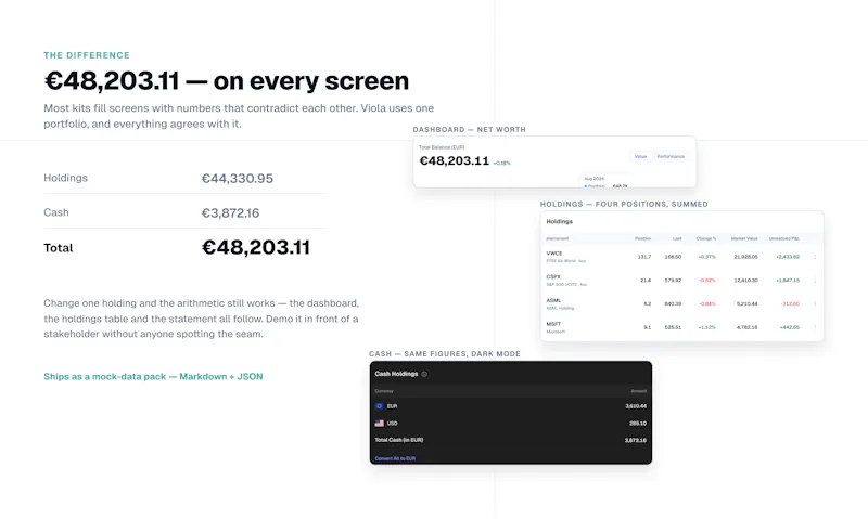 Viola UI screenshot 5