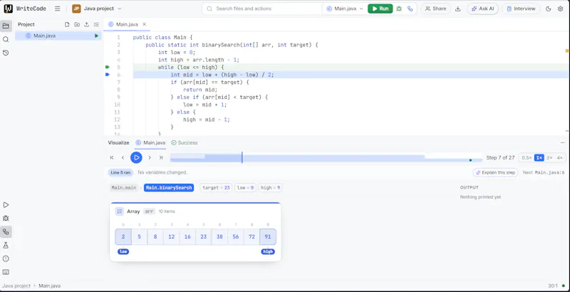 WriteCode screenshot 4