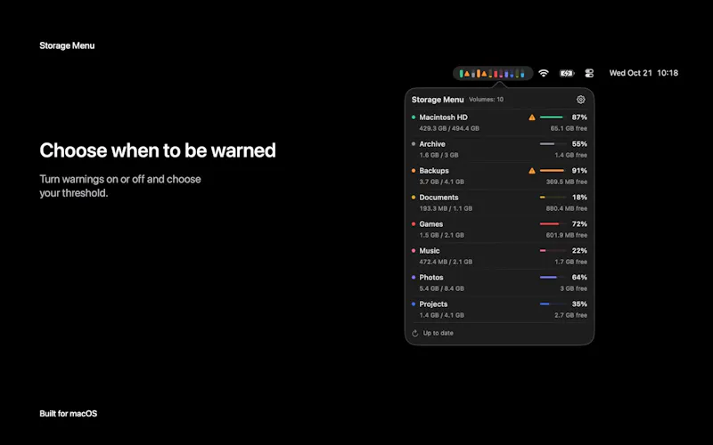 Storage Menu screenshot 3