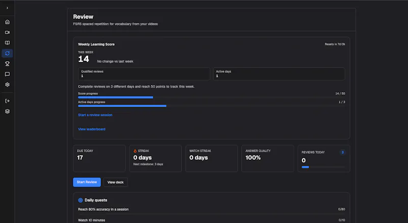WatchnLearn screenshot 4