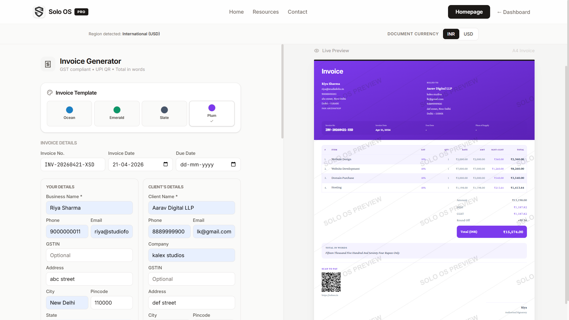 Solo OS gallery image