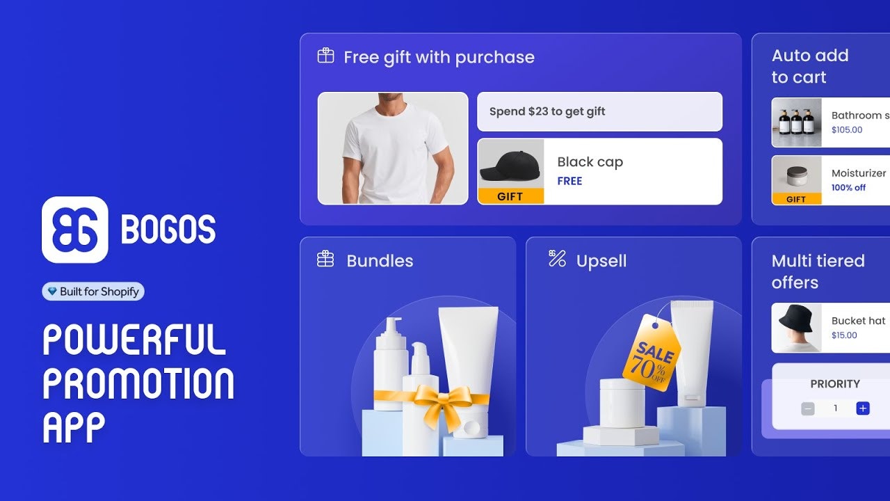 BOGOS Shopify Promotion App gallery image