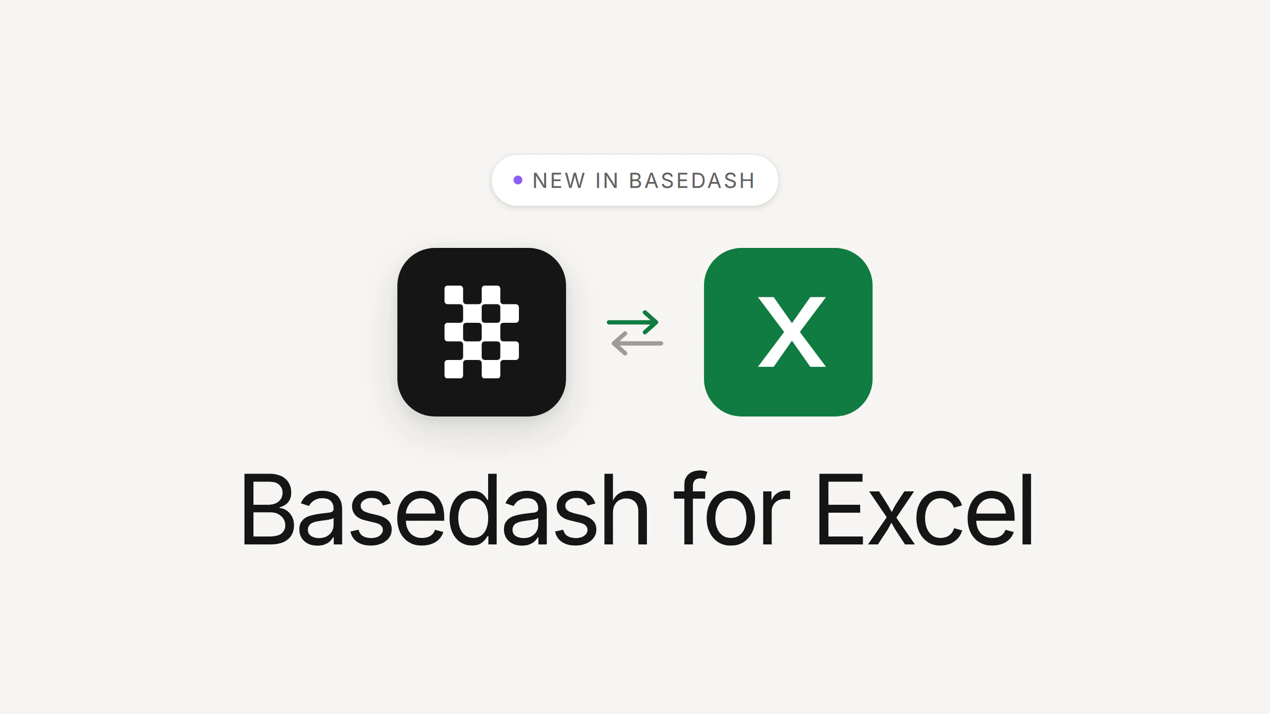 Basedash for Excel 截图