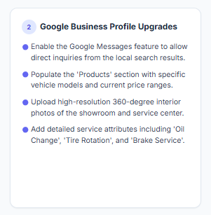 Free Local Business Visibility Scorecard - Screenshot 2 showing product features and functionality