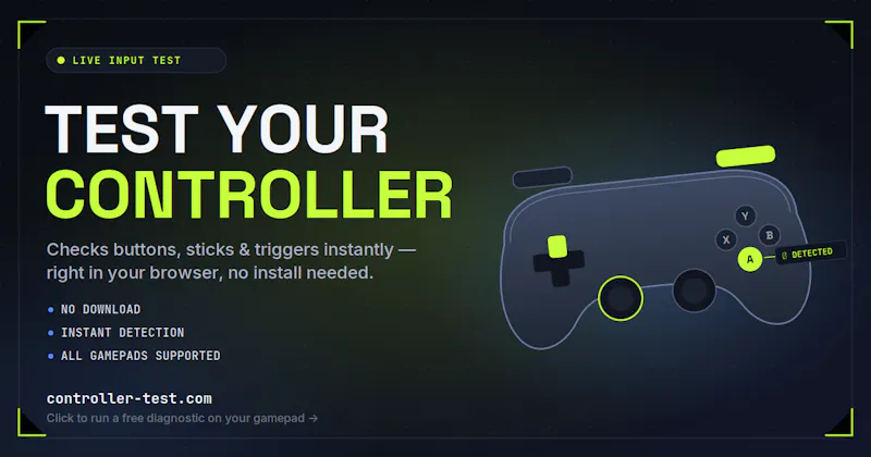 Controller Test screenshot 1