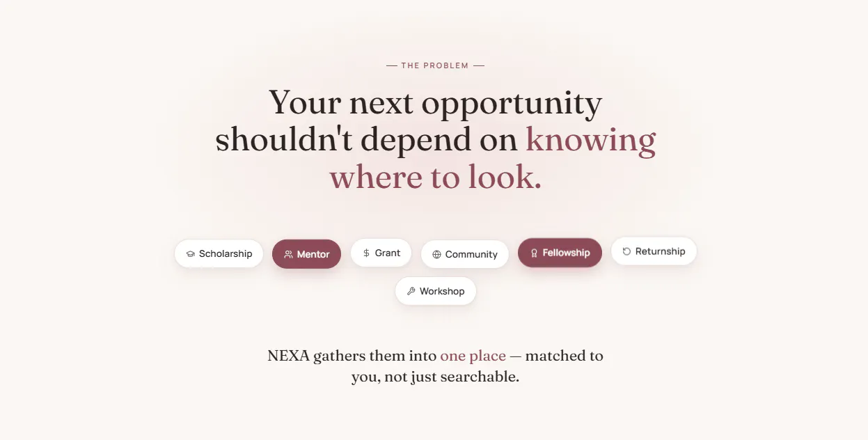 NEXA — Find what's next. gallery image