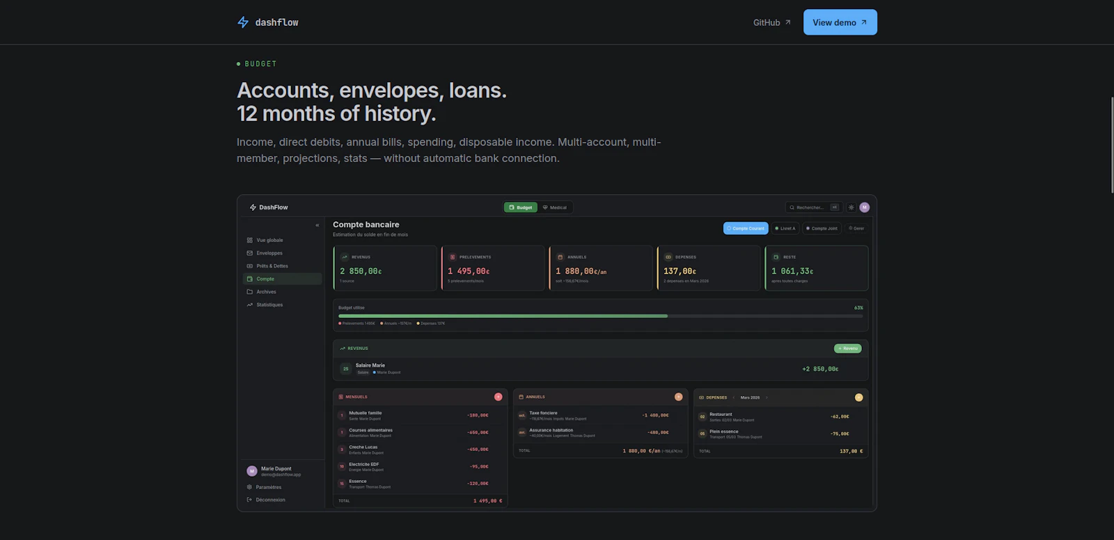 DashFlow screenshot 2
