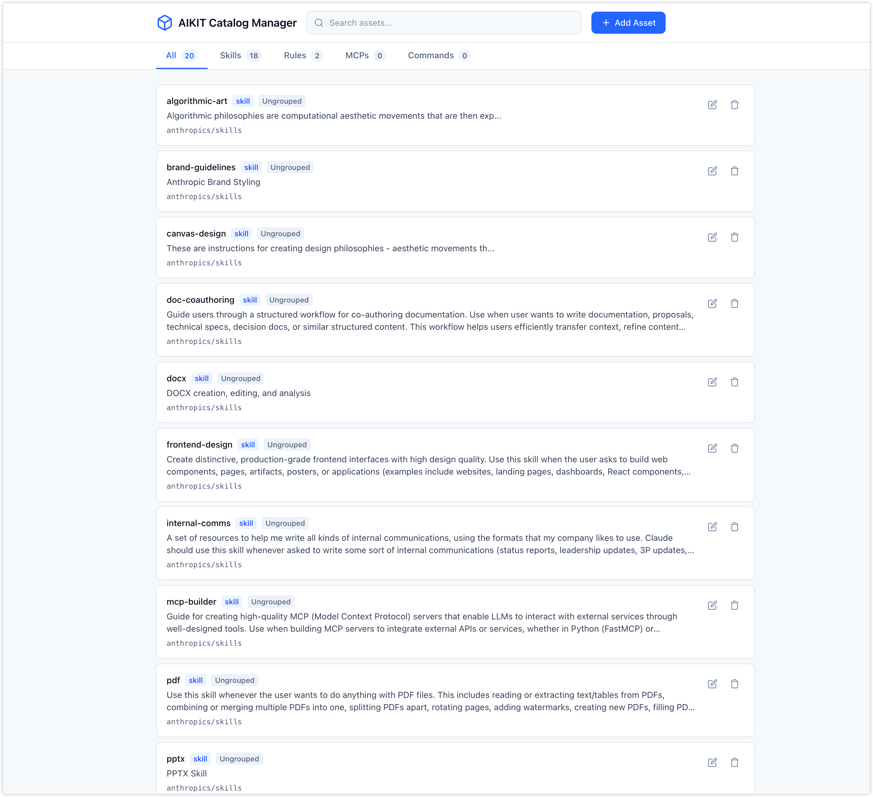 aikit - Screenshot 2 showing product features and functionality