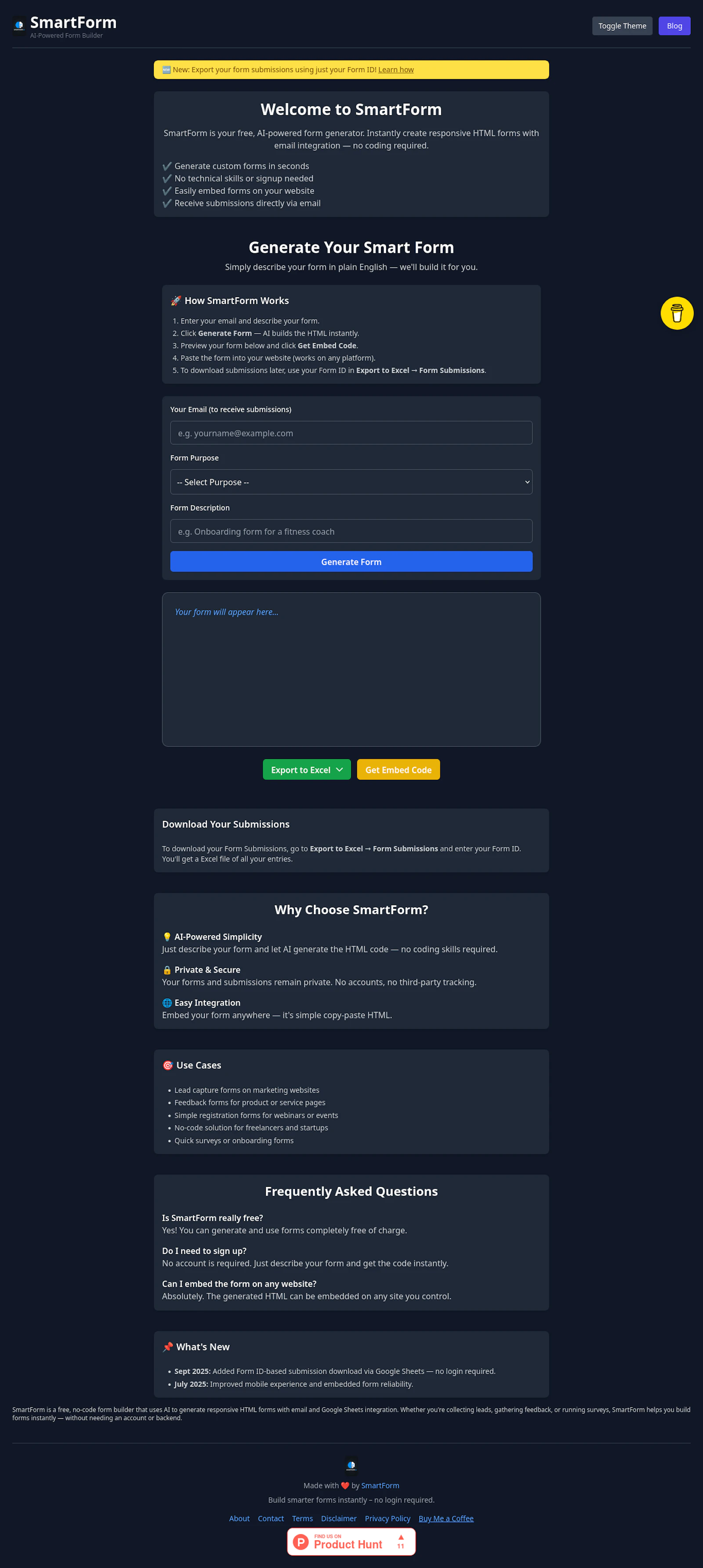 SmartForm screenshot 2