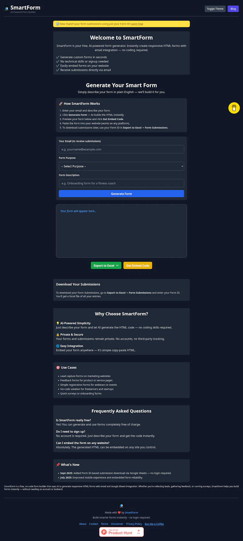 SmartForm screenshot 2