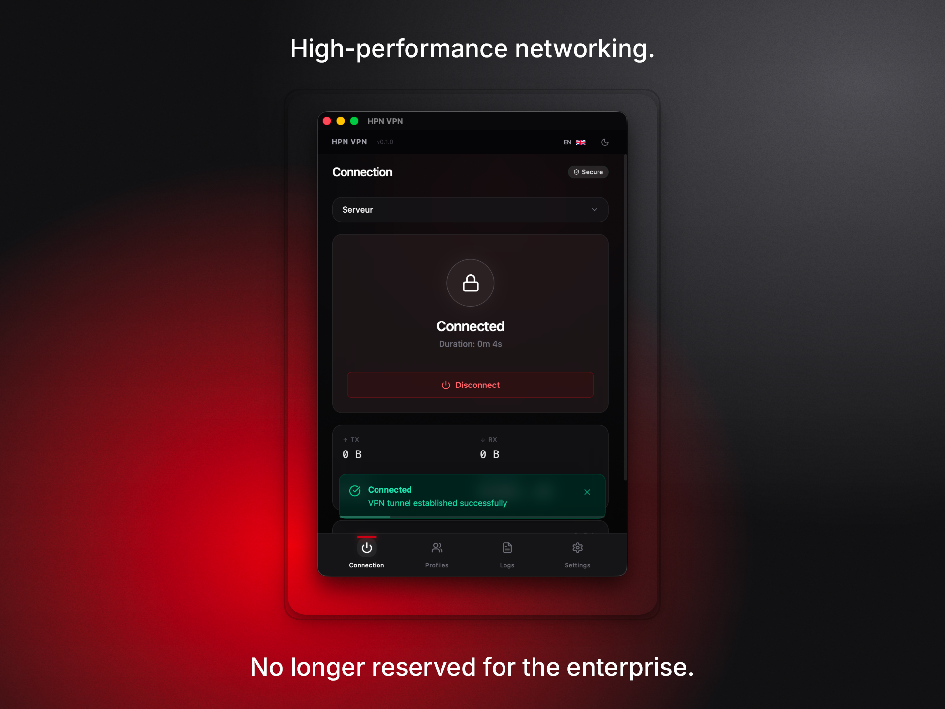 HPN - Post Quantum VPN gallery image