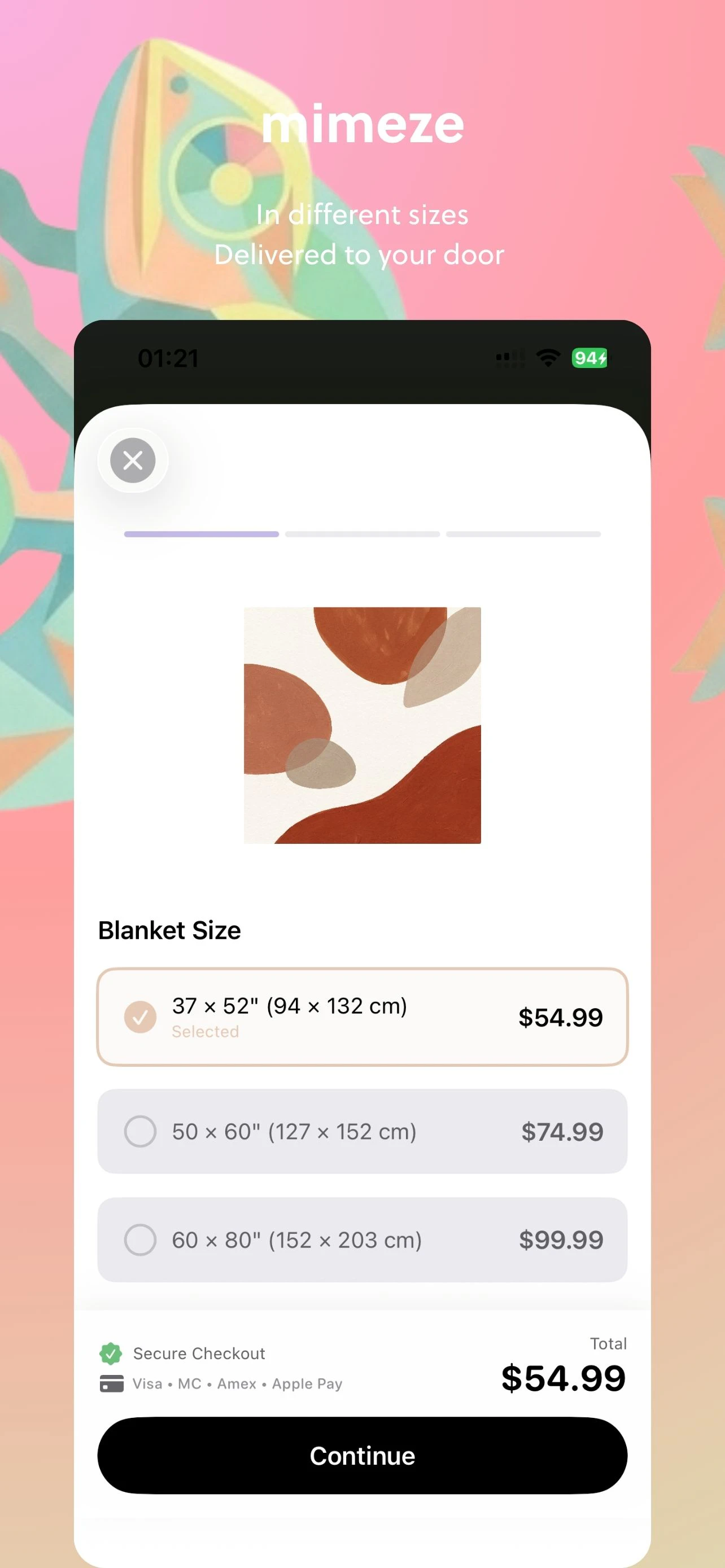 mimeze — Wall Art, Made for Your Space. screenshot 5