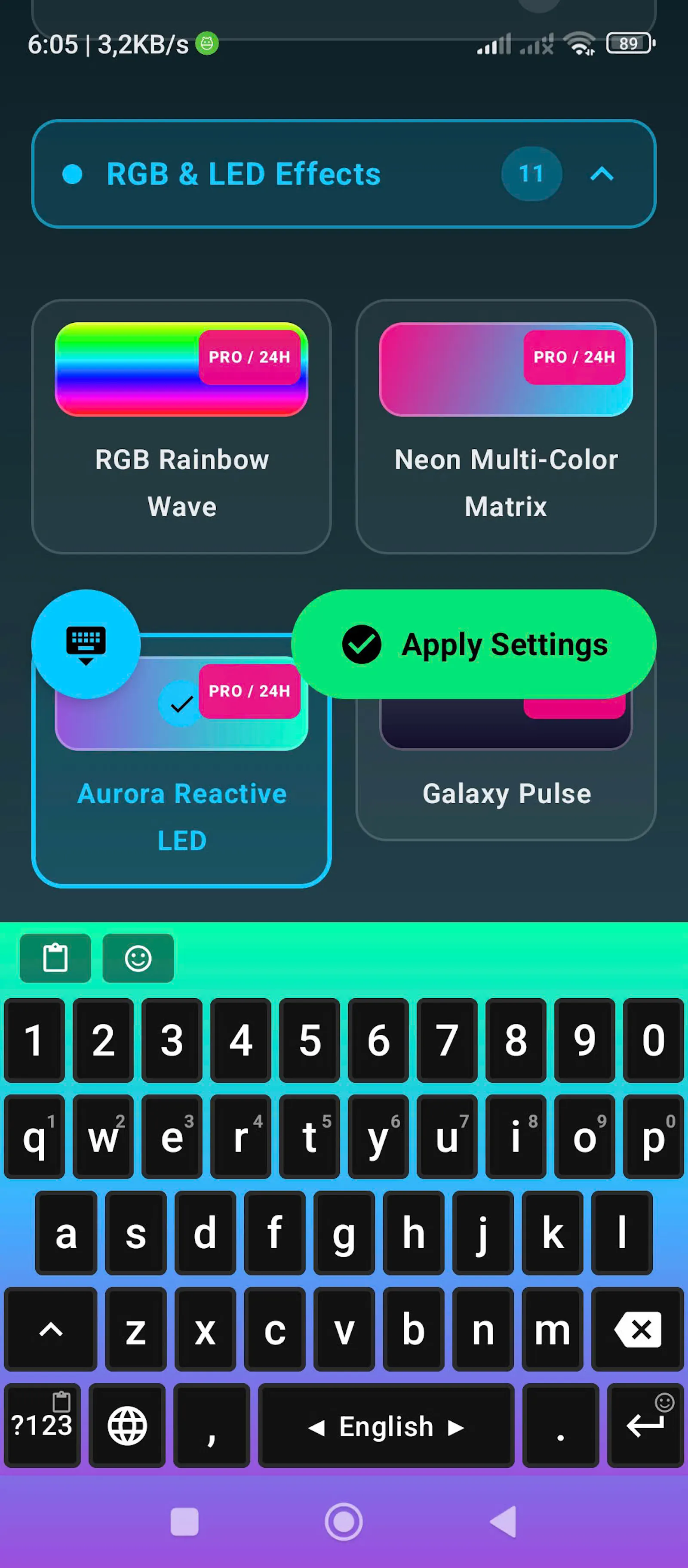 Sound Keyboard: RGB & ASMR screenshot 4