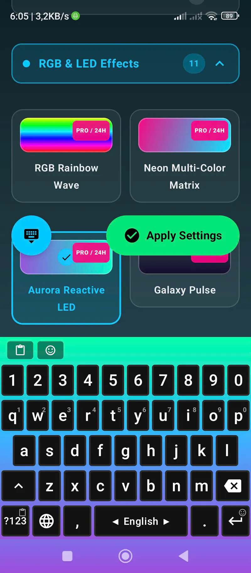 Sound Keyboard: RGB & ASMR screenshot 4