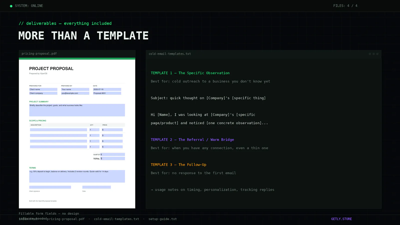 ViperOS — Portfolio & Client Acquisition screenshot 3