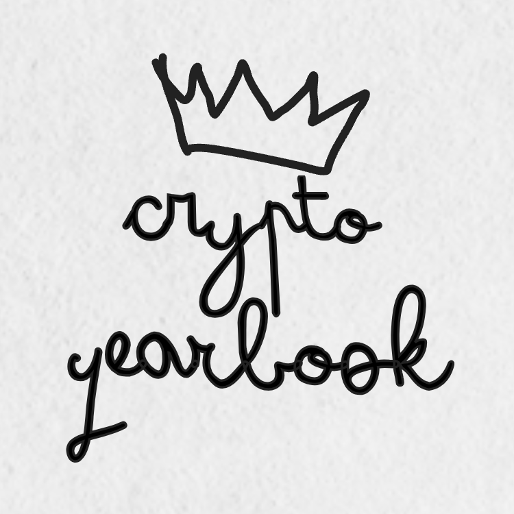 Crypto Yearbook by Alongside logo