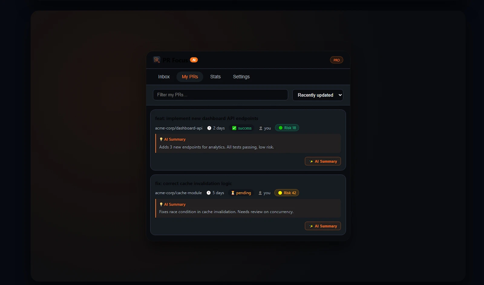PR Focus Pro screenshot 6