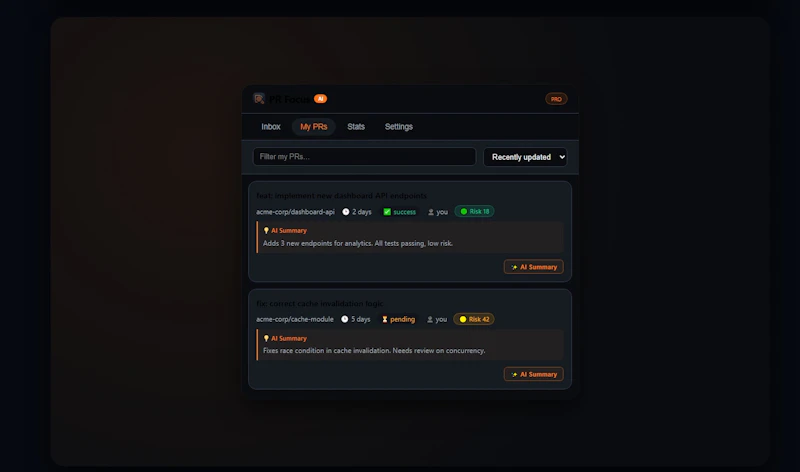 PR Focus Pro screenshot 6