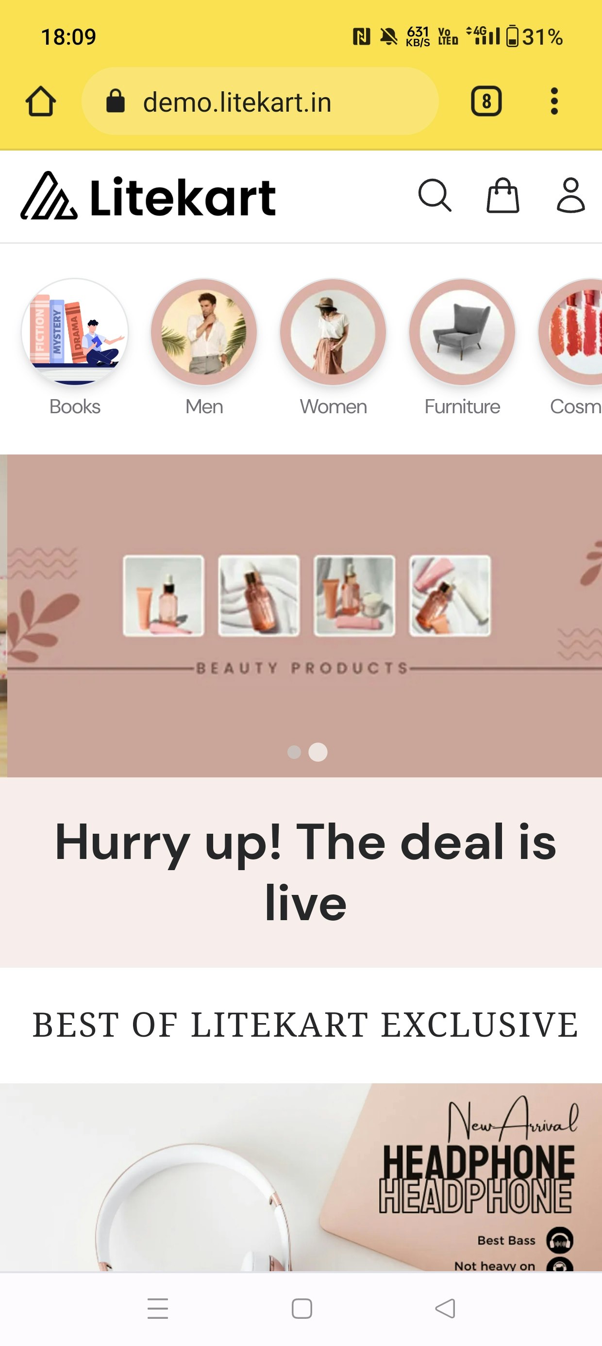 Svelte Commerce - หน้าร้านขายหัวแบบโอเพนซอร์สสำหรับอีคอมเมิร์ซที่ทันสมัย media 2