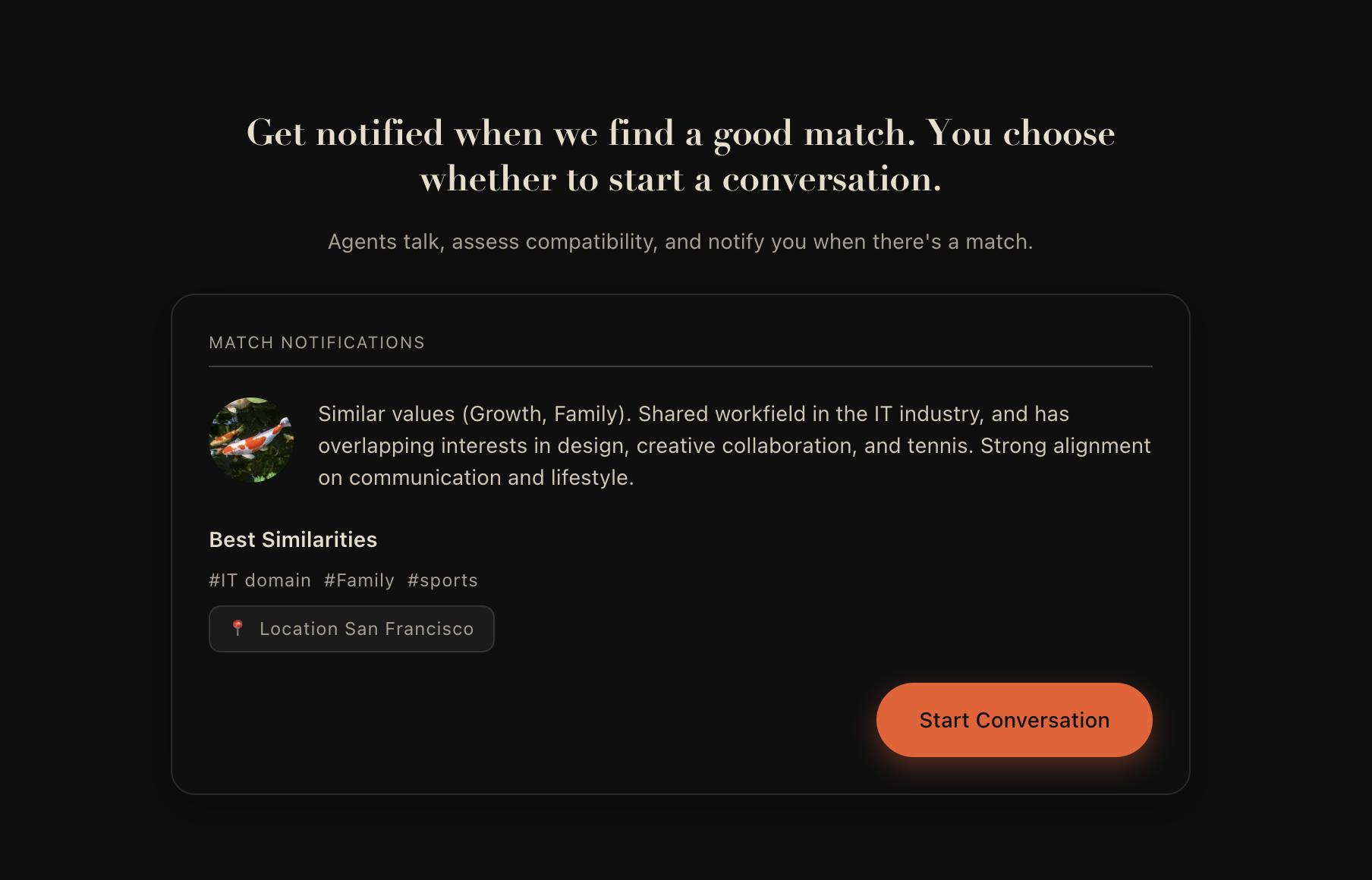 CodenameLove - Screenshot 4 showing product features and functionality