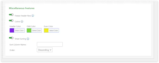 CF7 Google Sheet Connector for WordPress gallery image