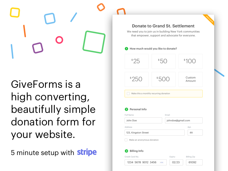 GiveForms Image