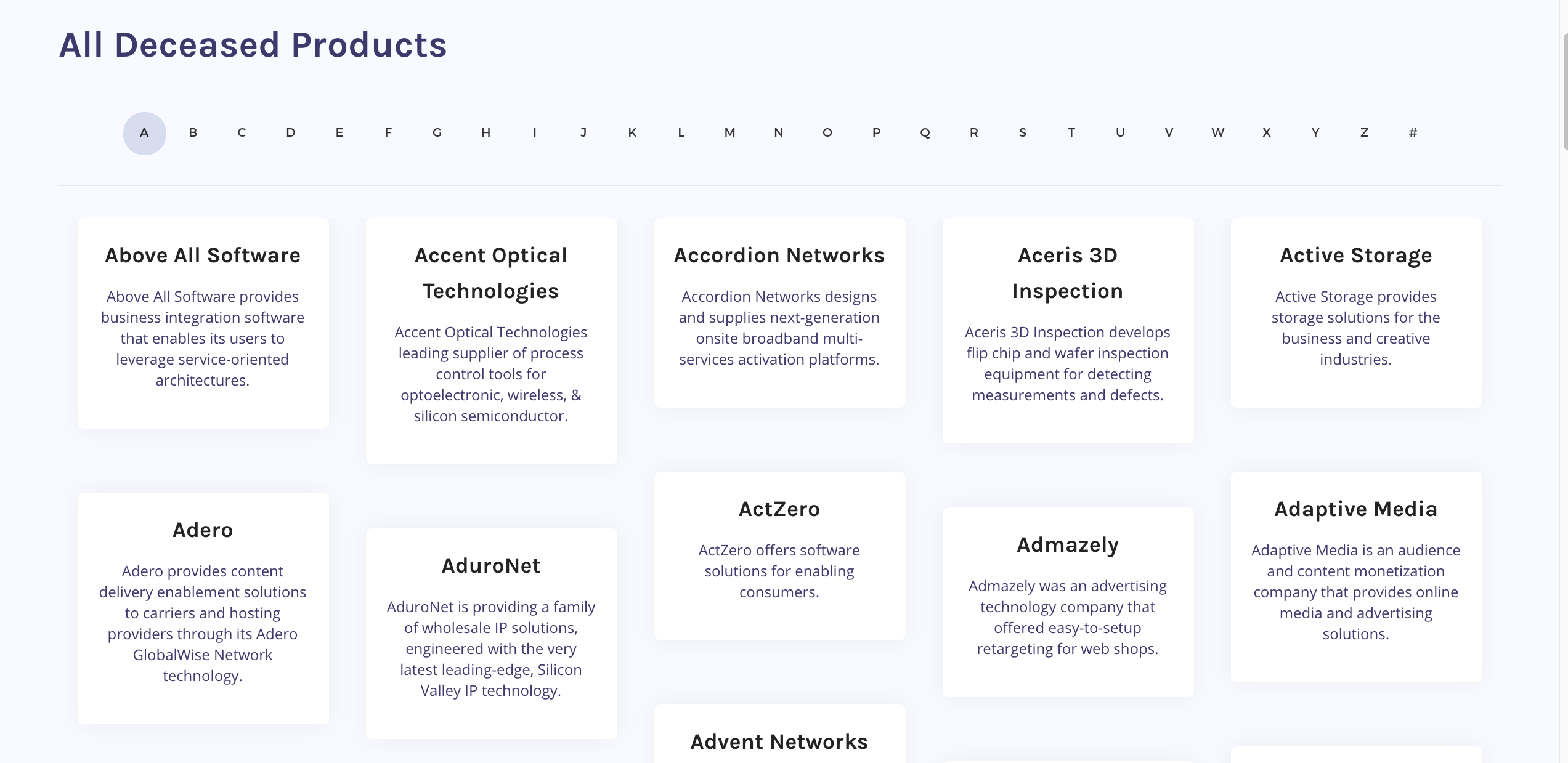 Product Graveyard gallery image