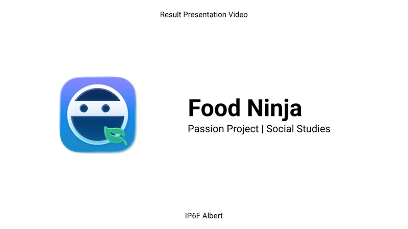 Food Ninja - Reduce Waste screenshot 1 (video preview)